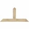 Ekena Millwork Portland Rough Sawn Timber Gable Bracket, Douglas Fir, 60"W x 30"H x 6"D x 6"F, 12/12 Pitch GBW060X30X0606POR00RDF - alternate 1